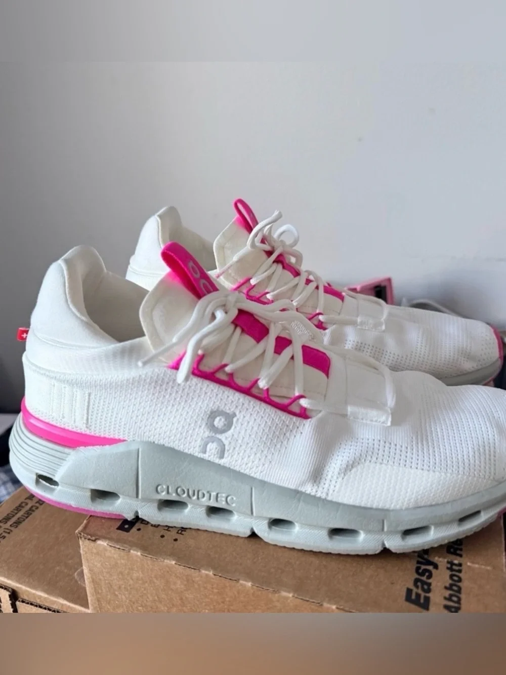 NEW ON CLOUD Cloudnova Mens Sneakers, US Size Mens 9.5(WIDE) - Picture 7 of 8